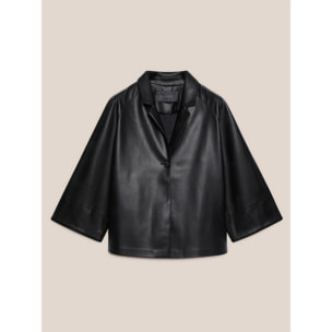 Elena Mirò - Chaqueta boxy - Negro