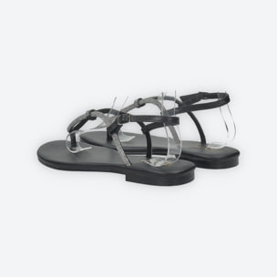 Sandali Donna Tata Italia Nero