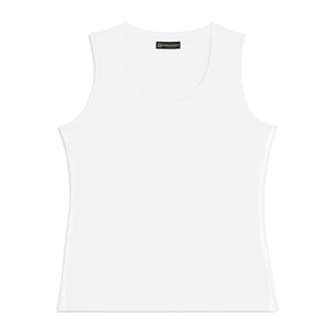 Canotta Regular con Logo FREDDY e Inserti Elastici