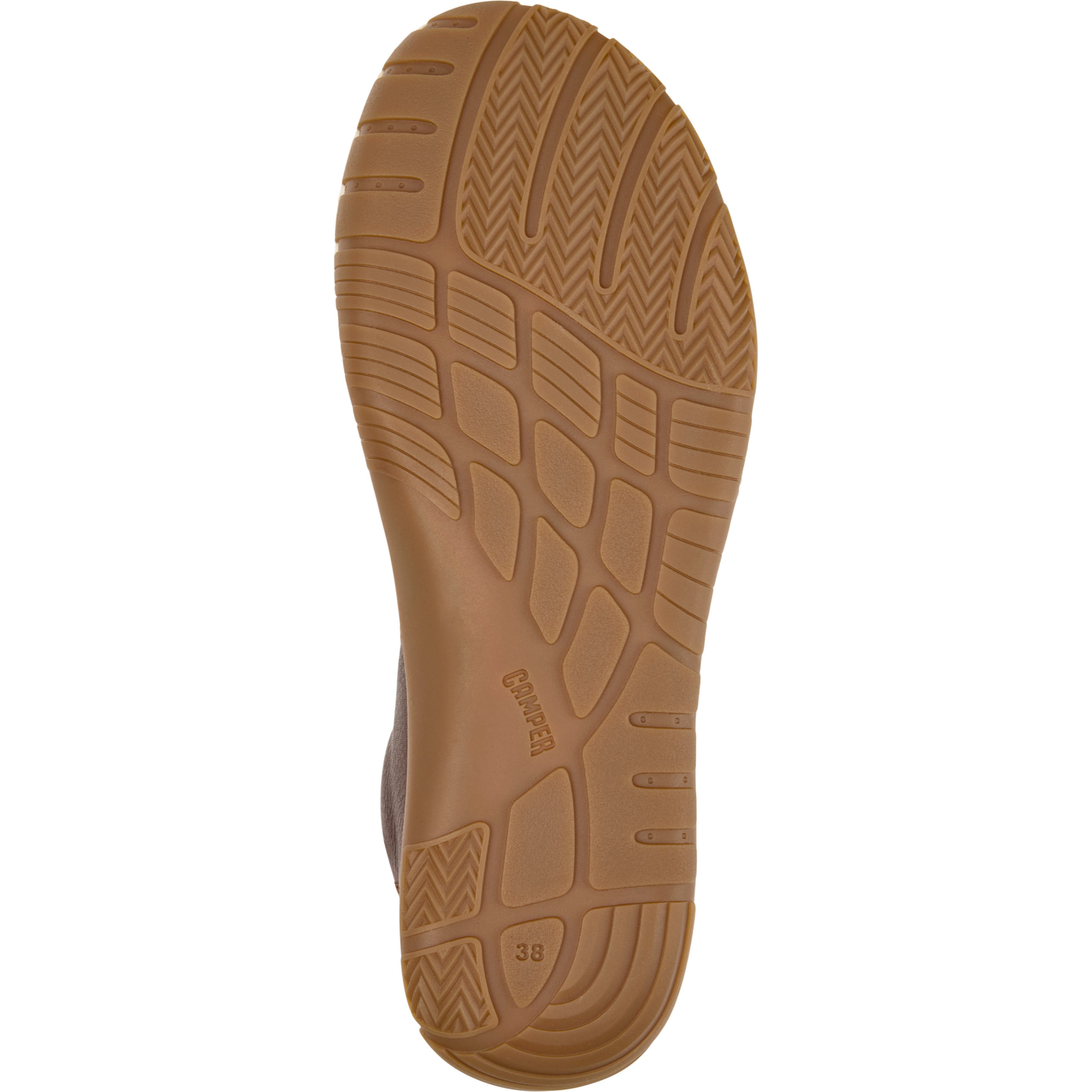 Sneakers - CAMPER Peu Path+ - Marrone - Pelle liscia