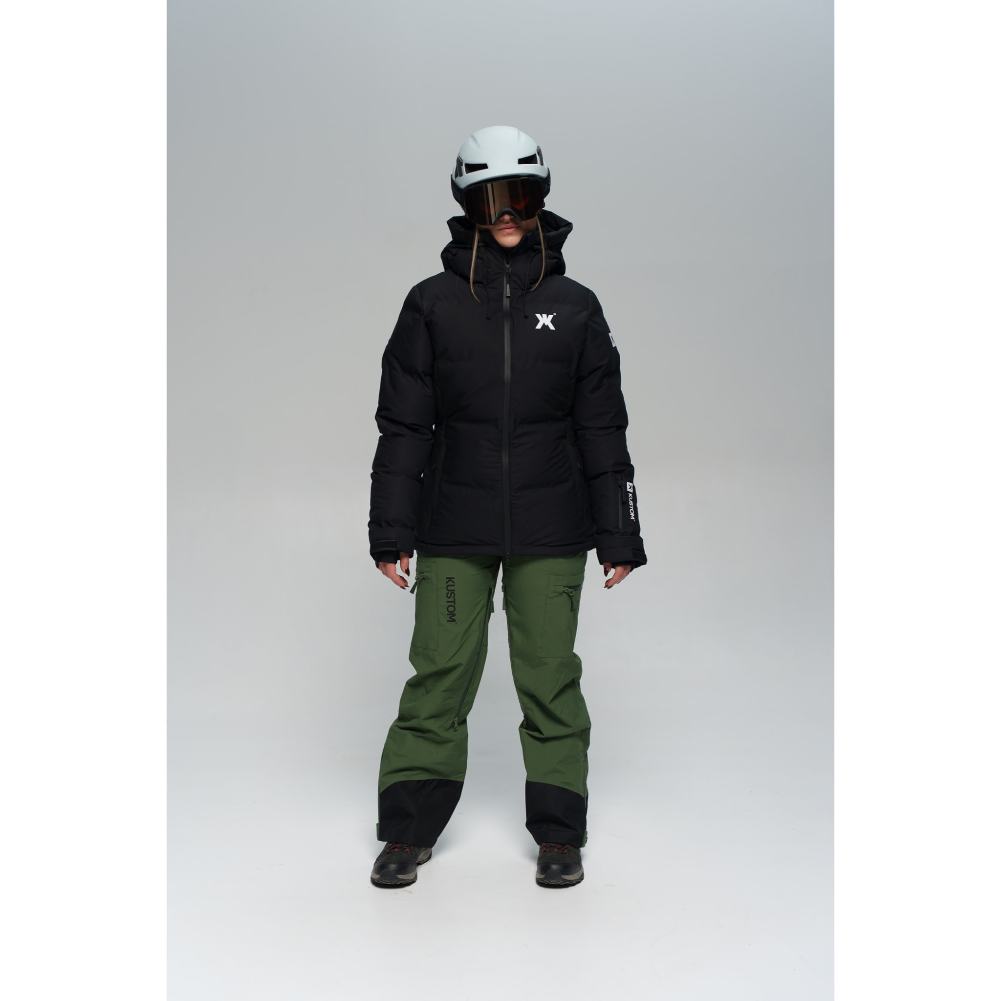 Giacca isolante nera SOLARA KUSTO DONNA