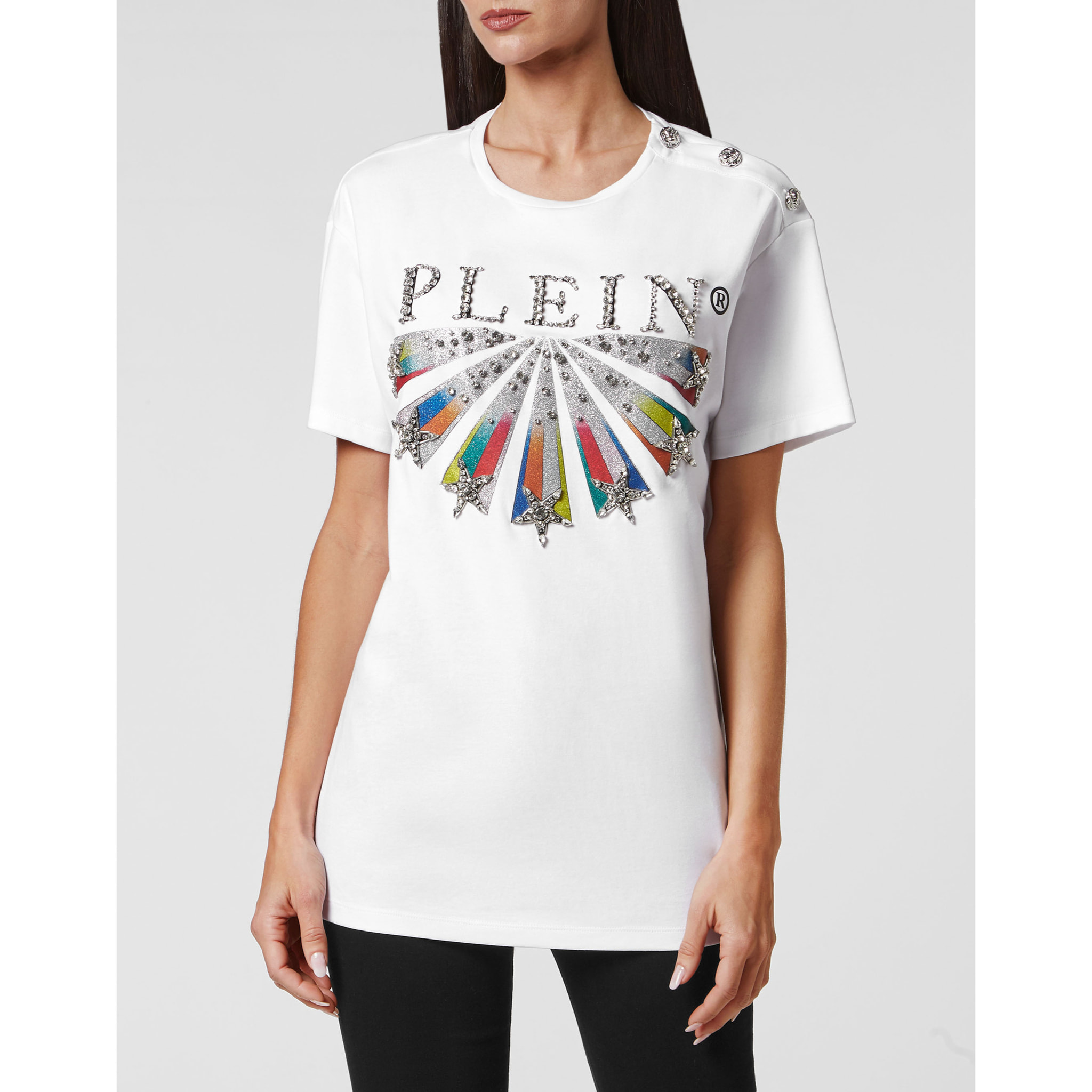 PHILIPP PLEIN Camiseta de cuello redondo