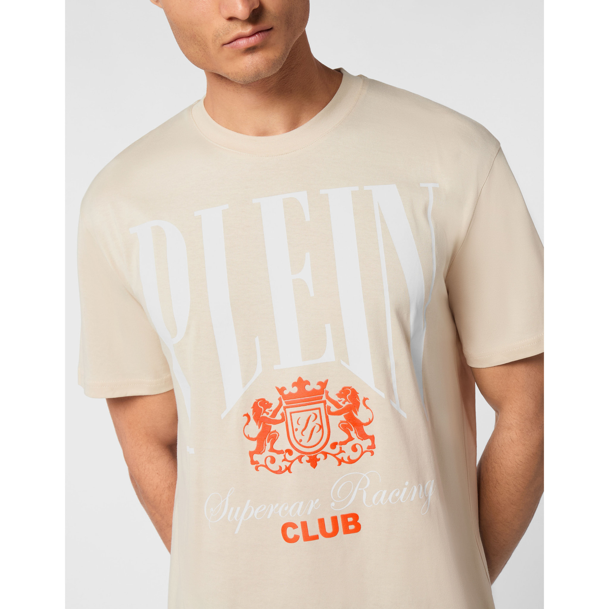 PHILIPP PLEIN Camiseta Cuello Redondo RACING