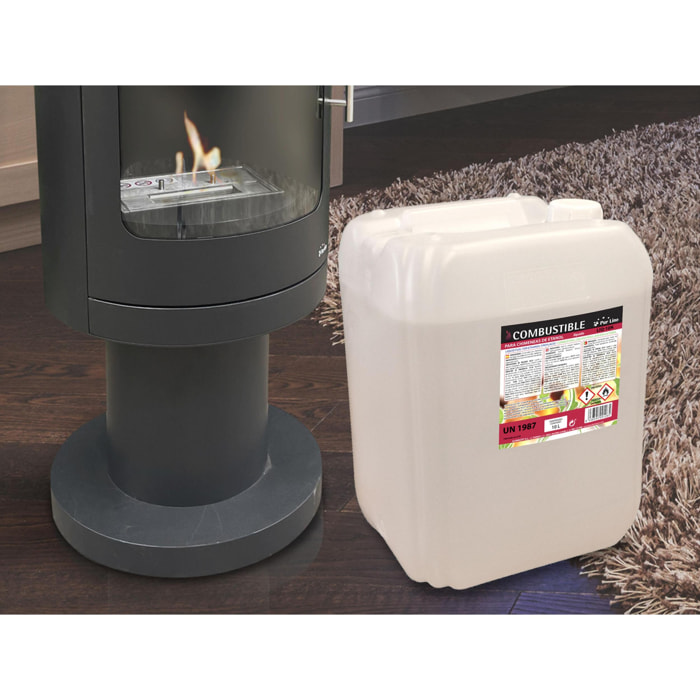 Combustible Etanol de origen natural aroma neutro  garrafa LIQ-10N PURLINE  W