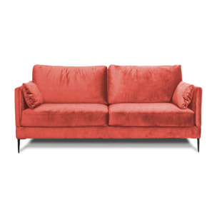 Canapé Velours Droit Splendido - 2 Places