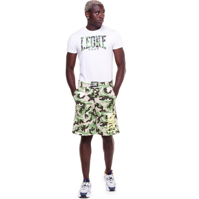 Pantalones cortos de camuflaje Bold Color para hombre.