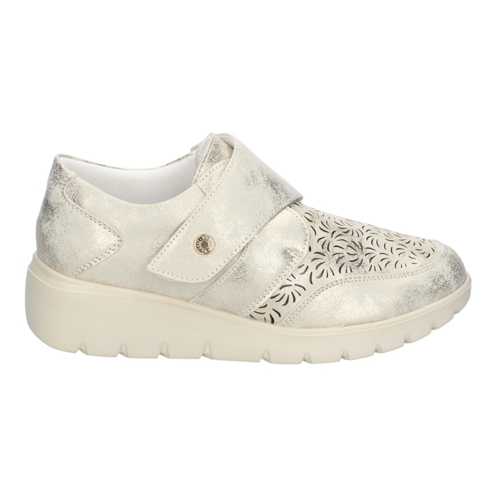 Zapatillas Casual de Mujer, Diseño Moderno y Elegante Calado, Comodas con Cierre de cierre autoadherente