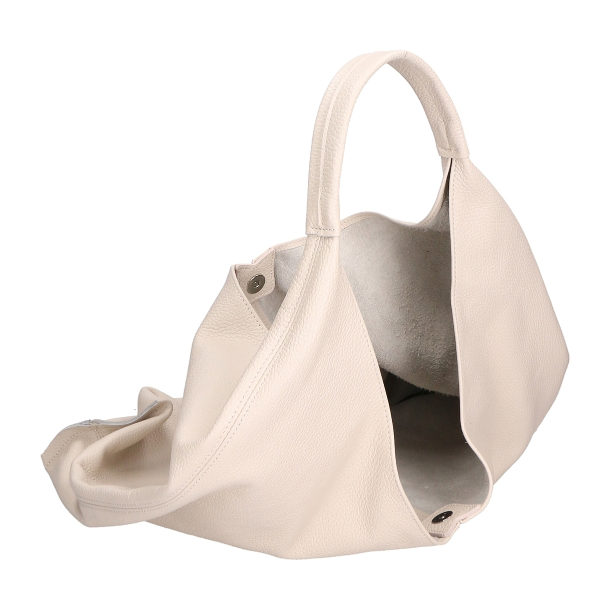 Borsa a spalla da Donna Ginger in Vera Pelle Made in Italy 25x14x13 cm