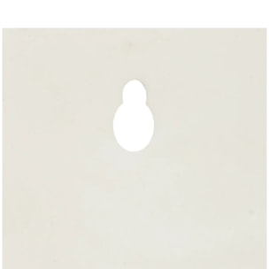 Plante artificielle murale tombante - pot en ciment - H45 cm