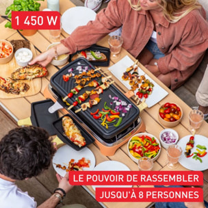 Raclette TEFAL Food & Co x8 RE651JF0