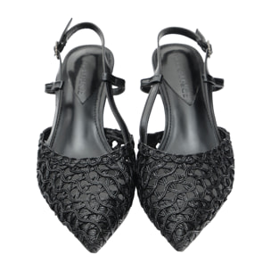 Decolletè cinturino regolabile - tacco 7,0 cm