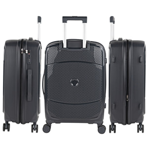 Juego De Maletas Rígidas Pp Itaca Moscu Antracita