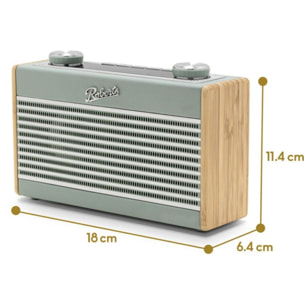 Radio DAB ROBERTS RAMBLER UNO BLEU CIEL