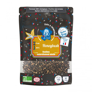 Honeybush - Rooibos Bio d'Afrique du Sud - Sachet Vrac 100g