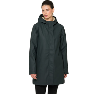 Parka YASMINE imbottito impermeabile verde