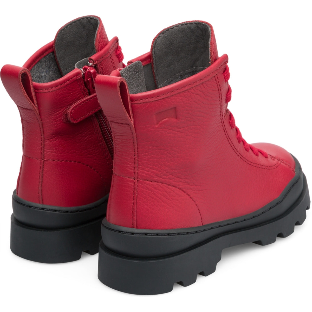 CAMPER Brutus Kids - Botines Infantil Unisex Rojo