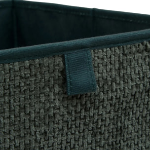 Boîte Mix'N Modul carré pliable 31x31cm vert kaki