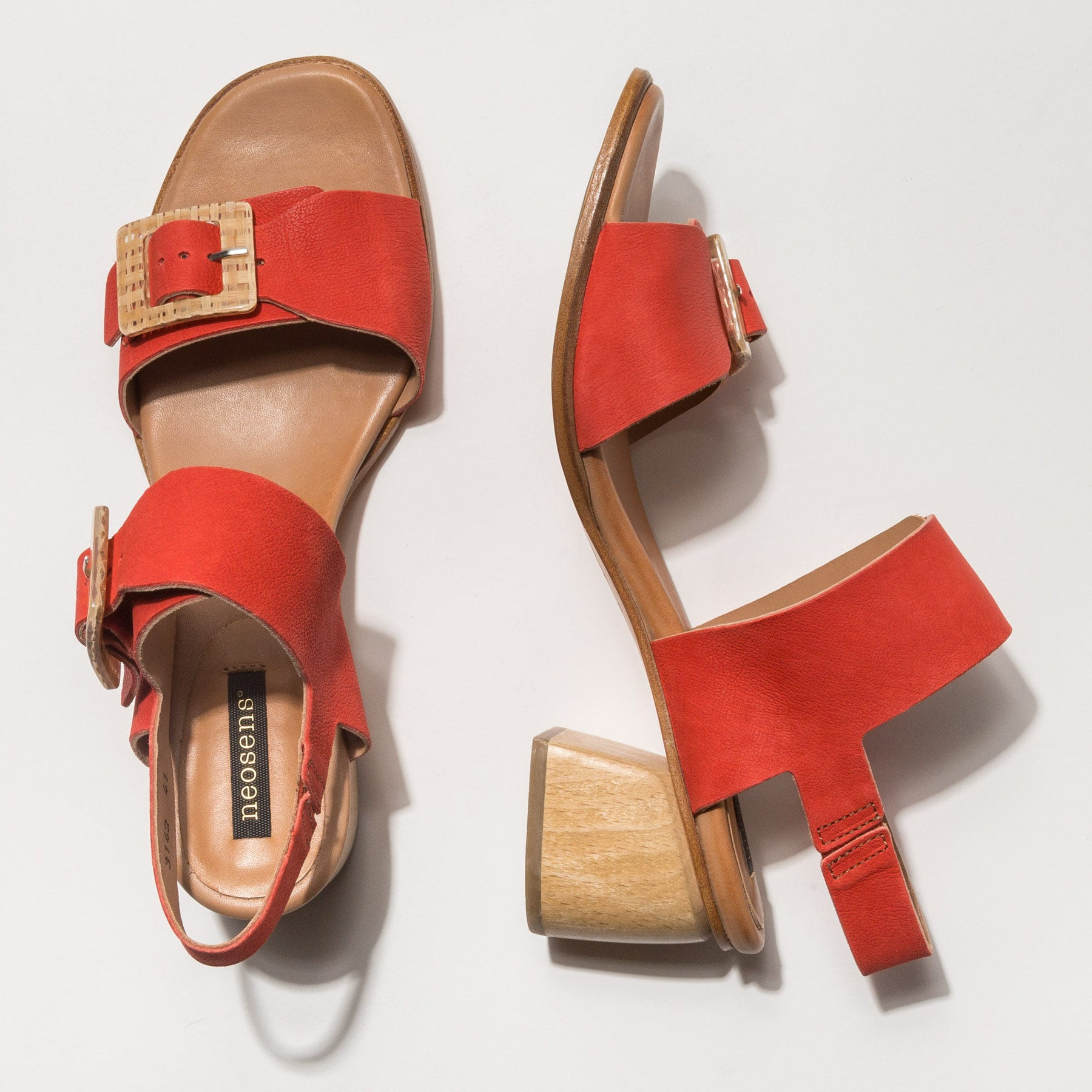 Sandalias con tacón S3142 TEXAS CORAL / VERDISO color Coral