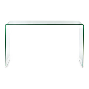 Console Tomasucci BRIDG, en verre, 125 × 40 × 70 cm