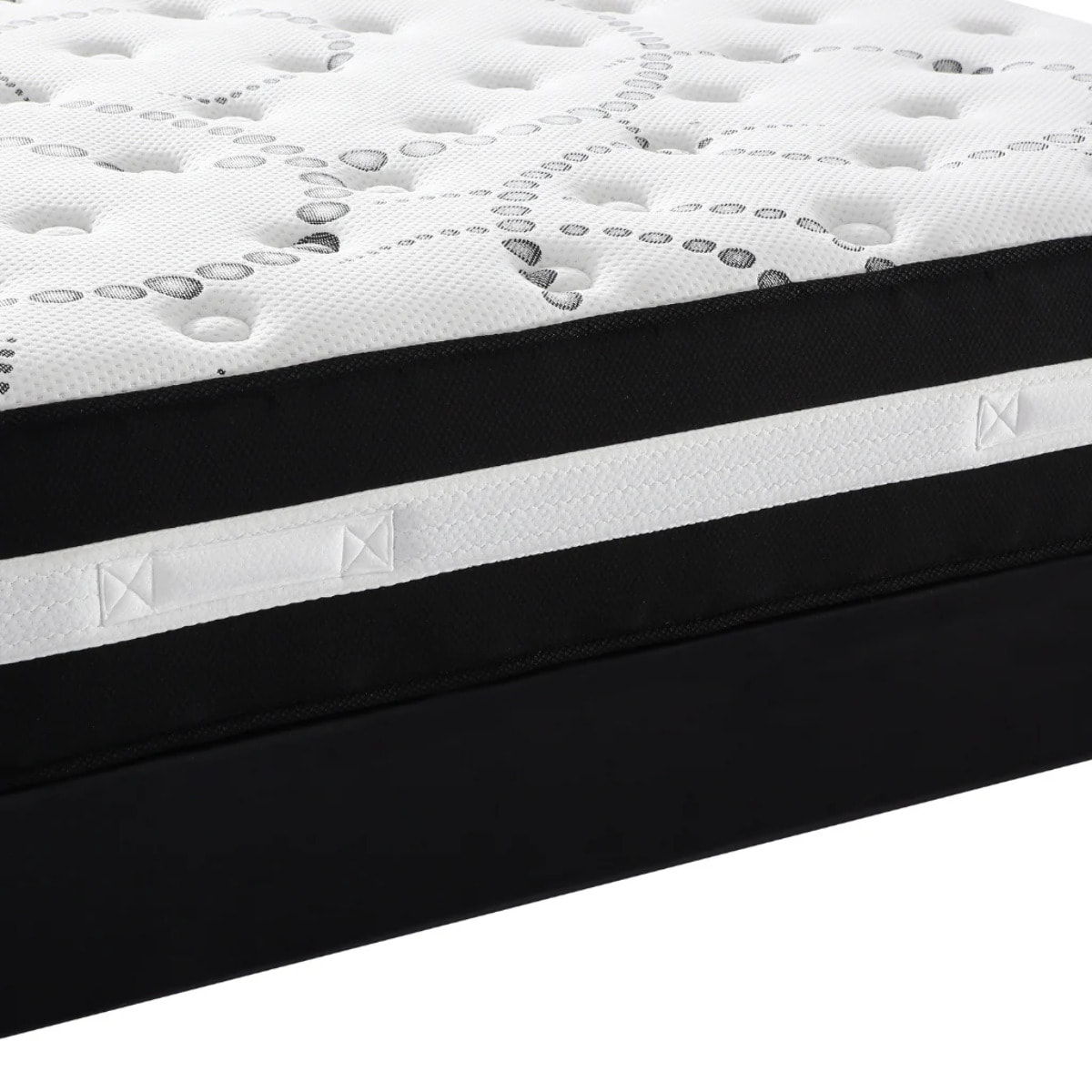 Matelas Excellence | 30 cm | Mémoire de forme et Ressorts ensachés | Réduit les points de pression | Soutien morphologique