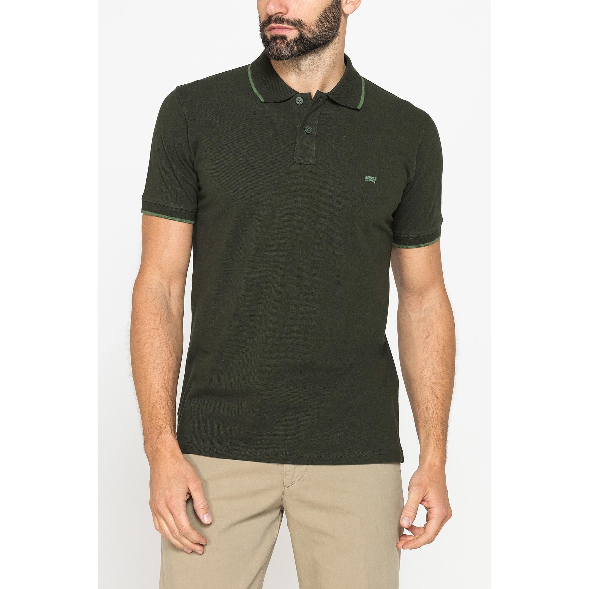 POLO A MANICA CORTA IN PIQUET DI COTONE