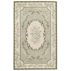 Tappeto Sala Soggiorno Classico Verde