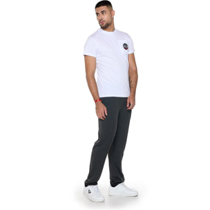 Camiseta de hombre de manga corta con bolsillo "Varsity"