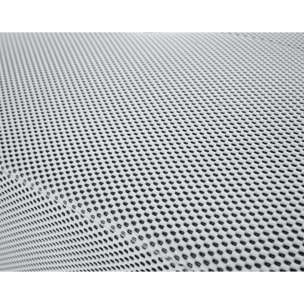 Onyx - canapé droit 2 places - en tissu mailles 3D - Gris clair
