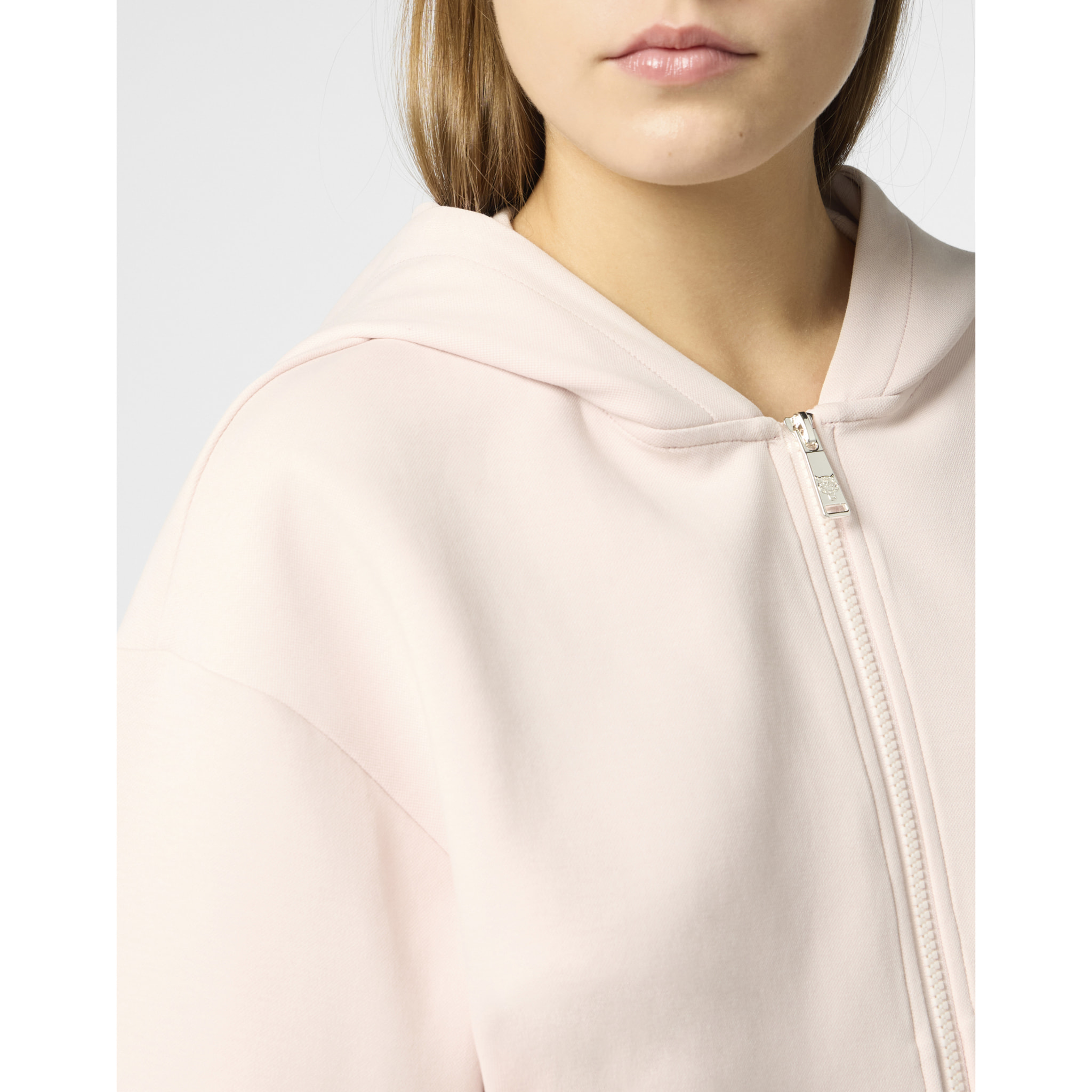 PLEIN SPORT Zip Hoodie Icon Scratch