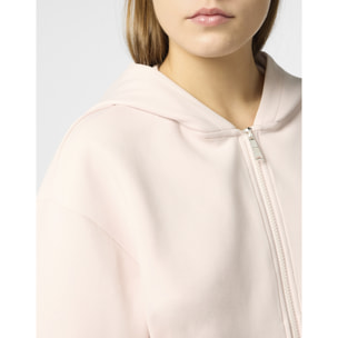 PLEIN SPORT Zip Hoodie Icon Scratch