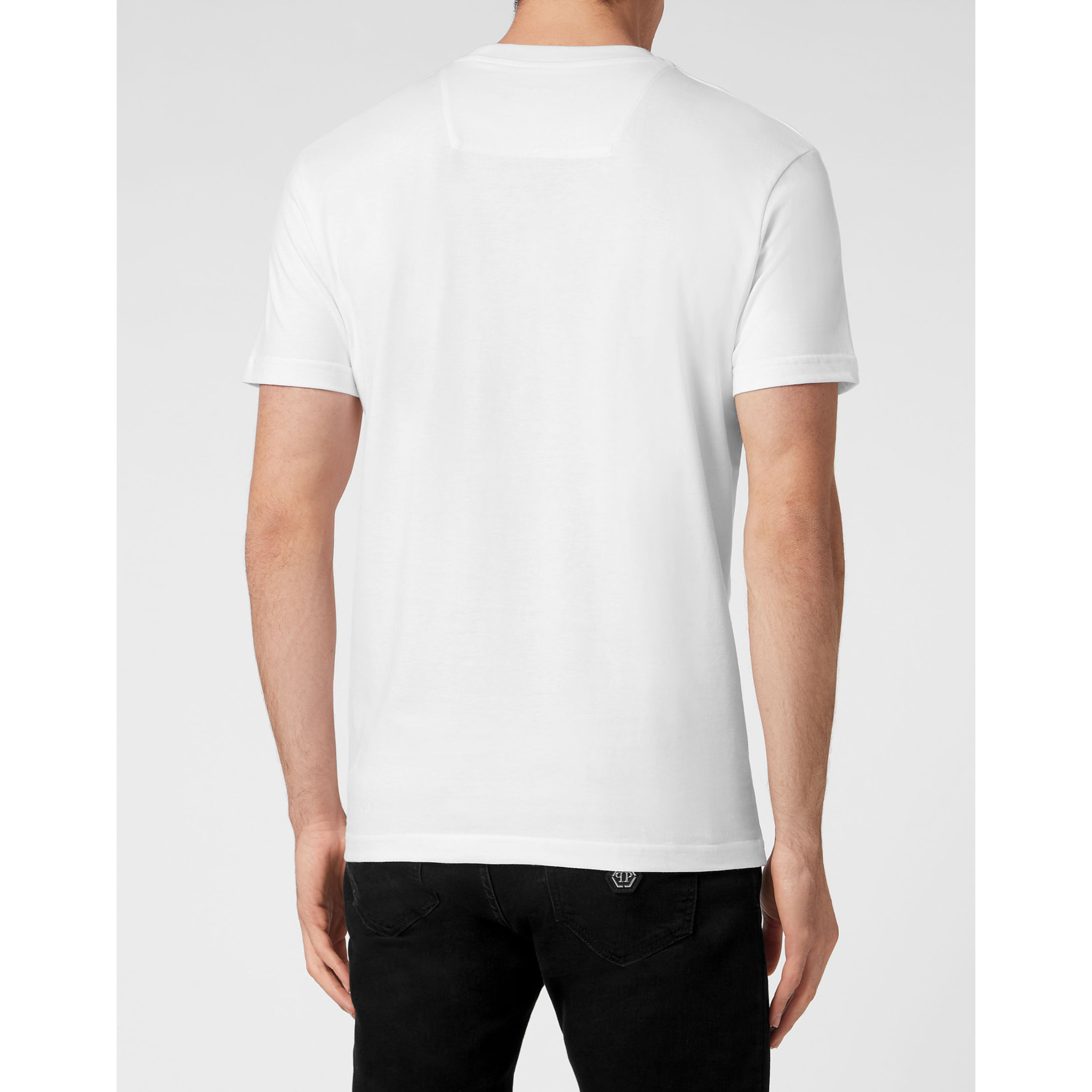 PHILIPP PLEIN Camiseta Cuello Redondo SMILE