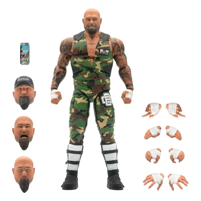 Good Brothers Wrestling Ultimates Action Figura Doc Gallows 18 Cm Super7