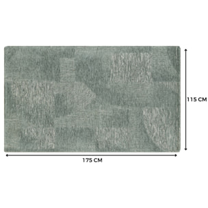 Tappeto Jacquard Ideale Salotto Camera Ingresso Made In Italy Antiscivolo, Lavabile, Morbido Disegno Graffio Grigio By Suardi