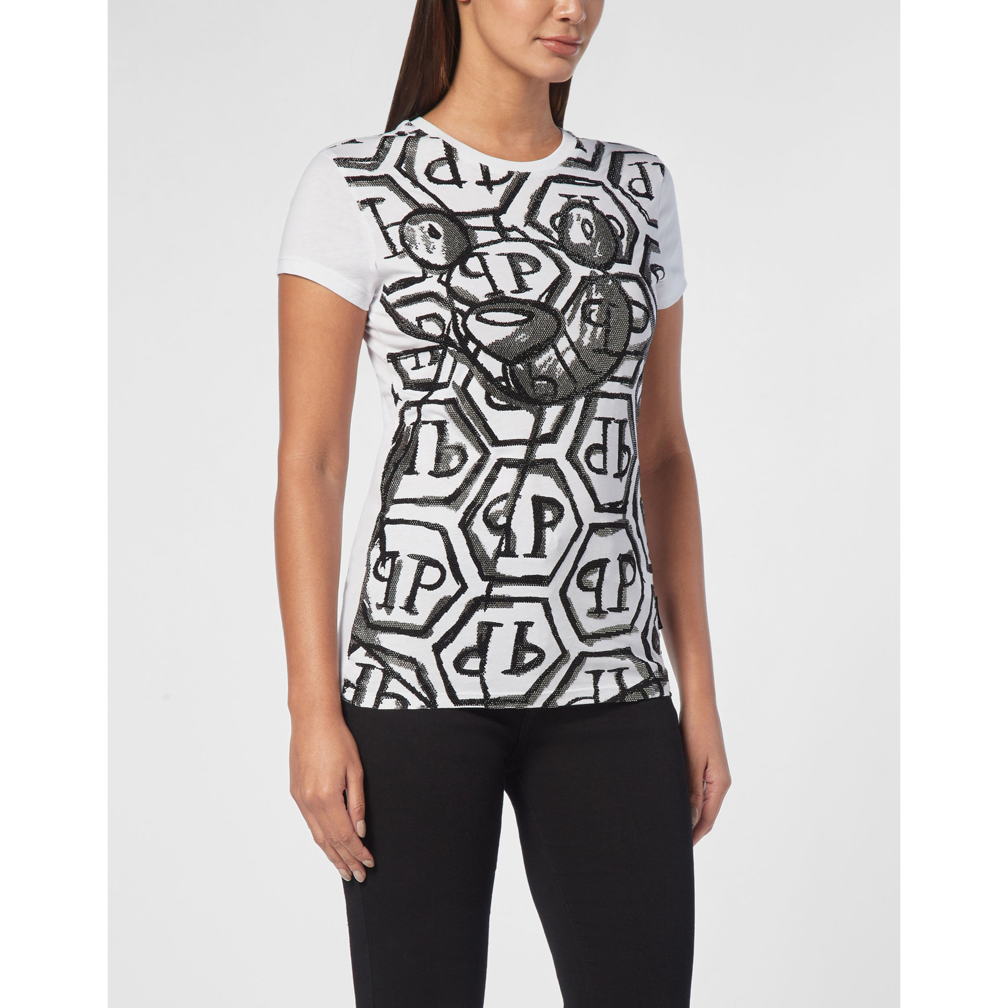 PHILIPP PLEIN T-Shirt Slim Fit TEDDY