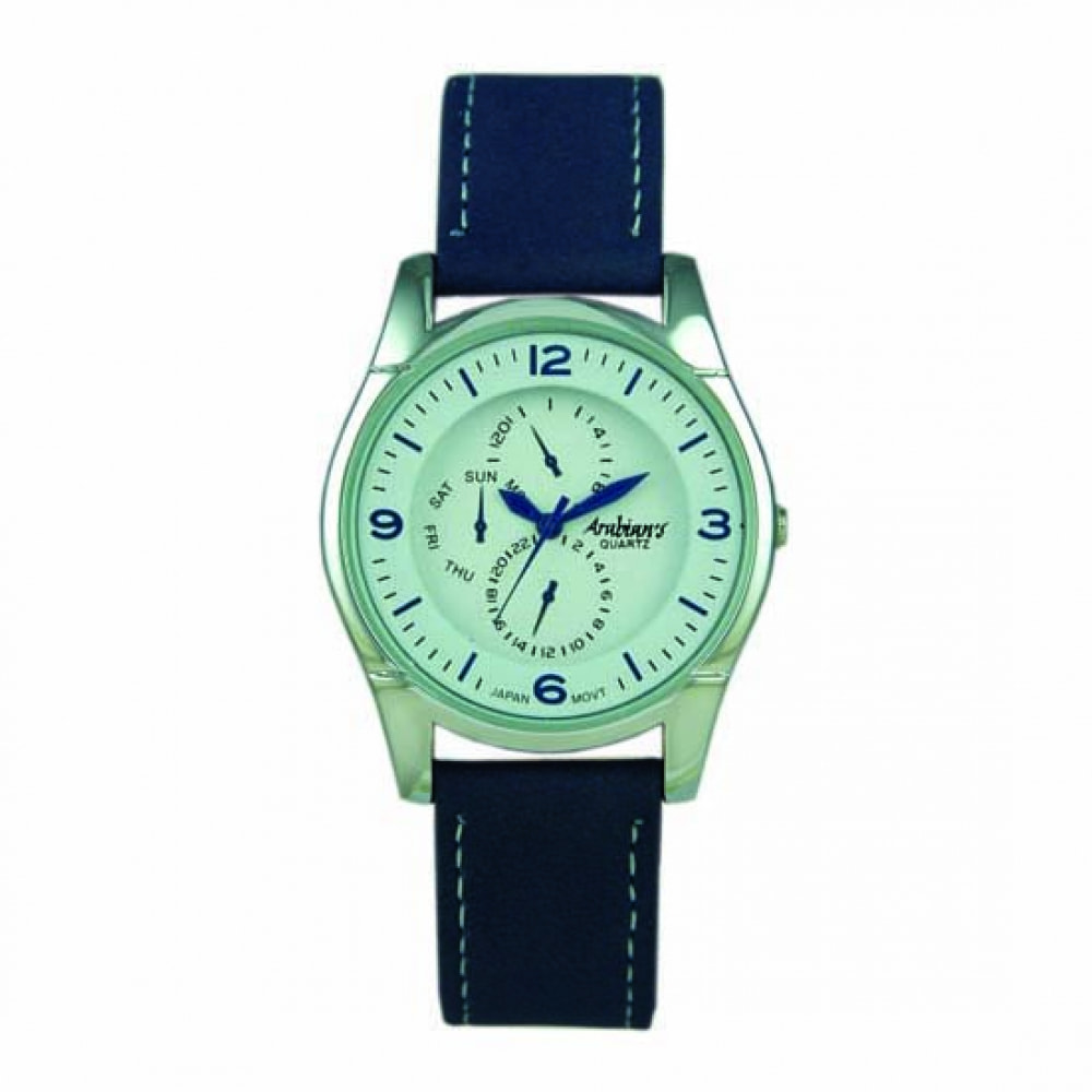 Reloj Arabians DBP2227W Unisex Analogico Cuarzo con Correa de Piel