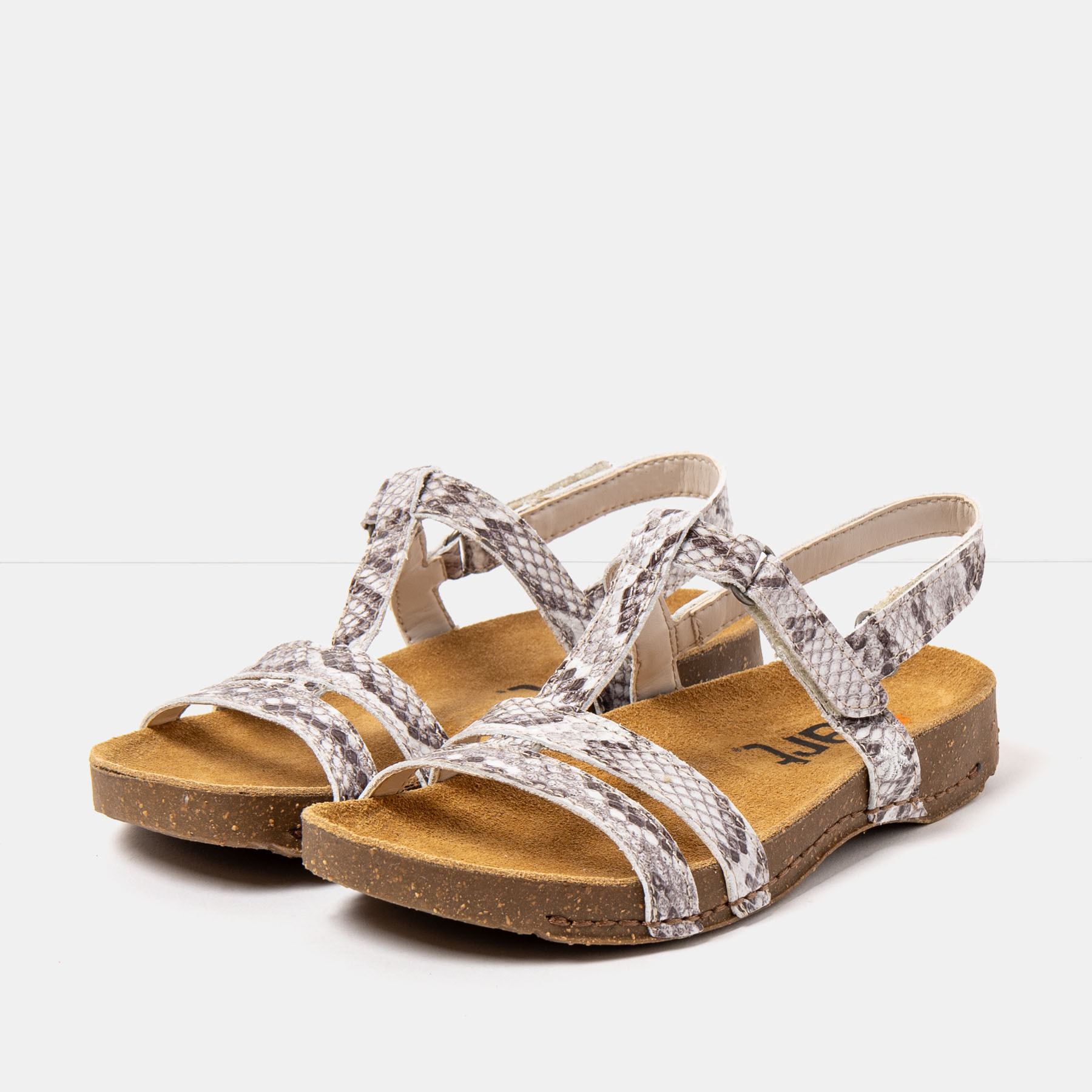 Sandalias 0946S SNAKE WHITE/ I BREATHE color White