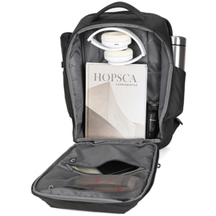 Zaino Unisex Enigma - Poliestere - Casual - Con Zip - 30.0 x 44.0 x 15.5 cm