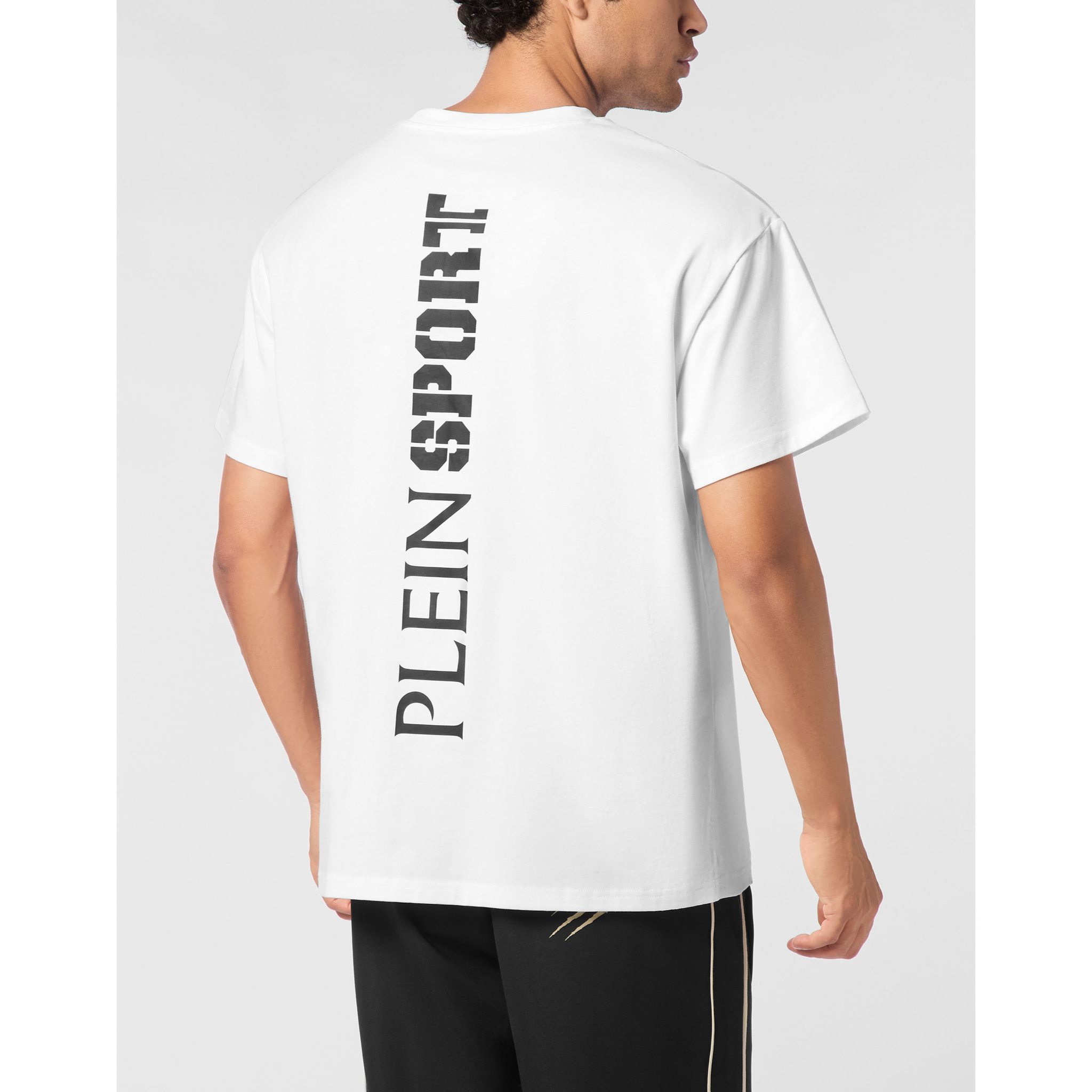 PLEIN SPORT T-shirt girocollo a maniche corte LOGO