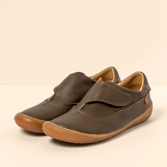 Zapatos N5735 NATURAL GRAIN FOREST/ PAWIKAN color Forest