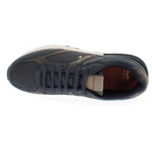Armata di Mare Scarpe Uomo Sneakers Casual Stringate con Soletta Rimovibile in Memory Foam AMU W24D641 Navy
