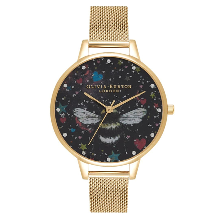 Reloj Olivia Burton OB16WG85 Mujer Analogico Cuarzo con Correa de Acero