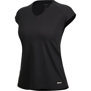 Court - Tennis T-Shirt Donna - Nero - Donna