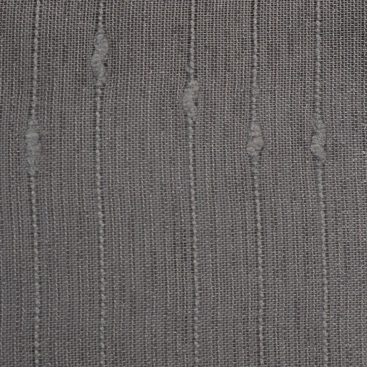 Voilage à rayures - gris - 140x240 cm