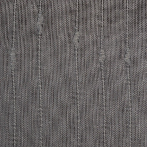 Voilage à rayures - gris - 140x240 cm