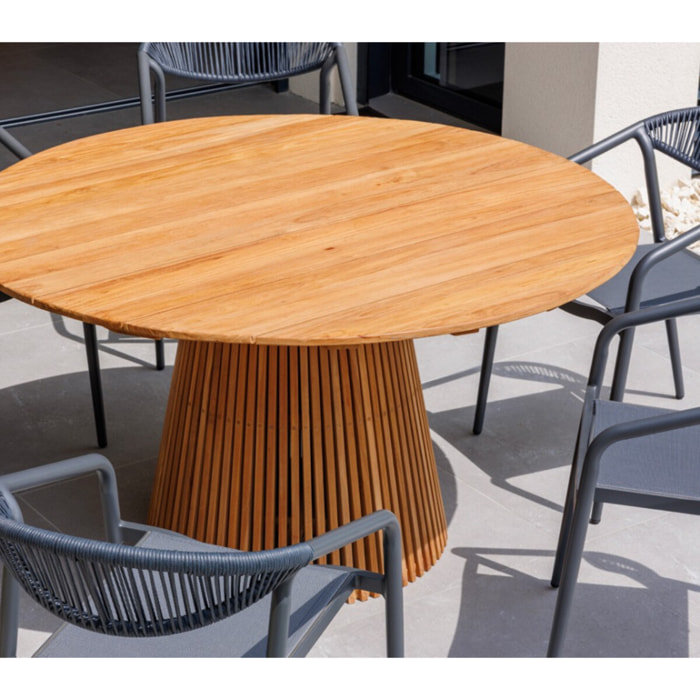 Ensemble table et chaises de jardin  - BALINIS