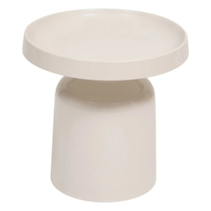 Table d'appoint Abadi argile 43x43cm