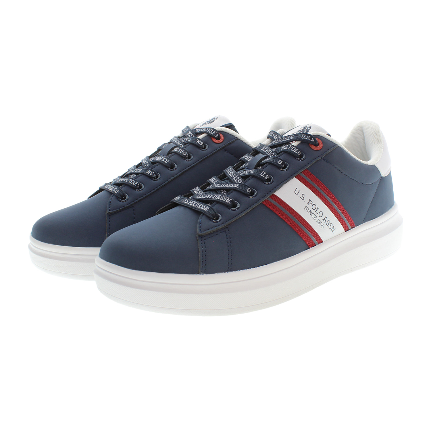 Sneakers U.S. Polo Assn Dark Blue-Red