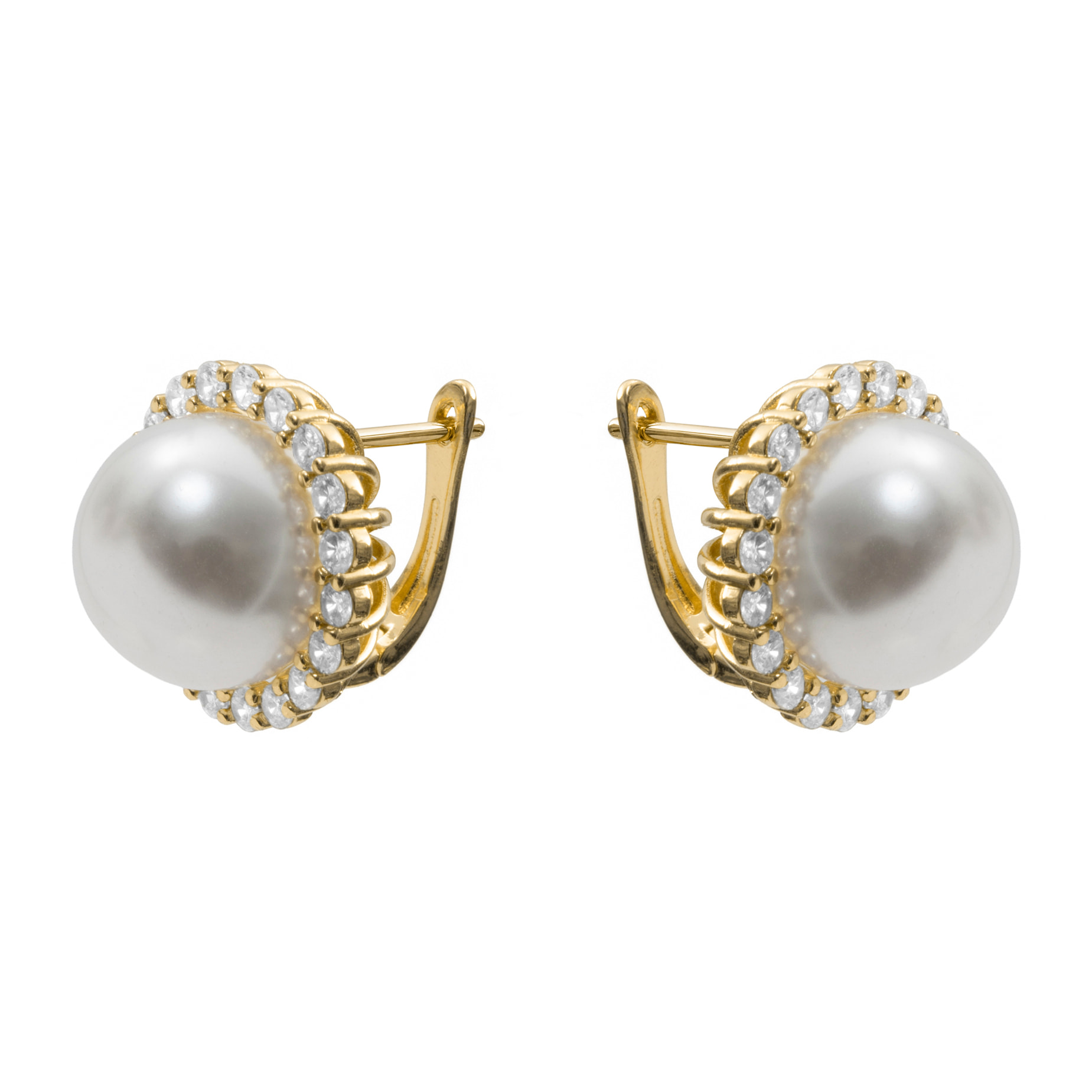 Pendientes Nyma acabado oro amarillo 18k