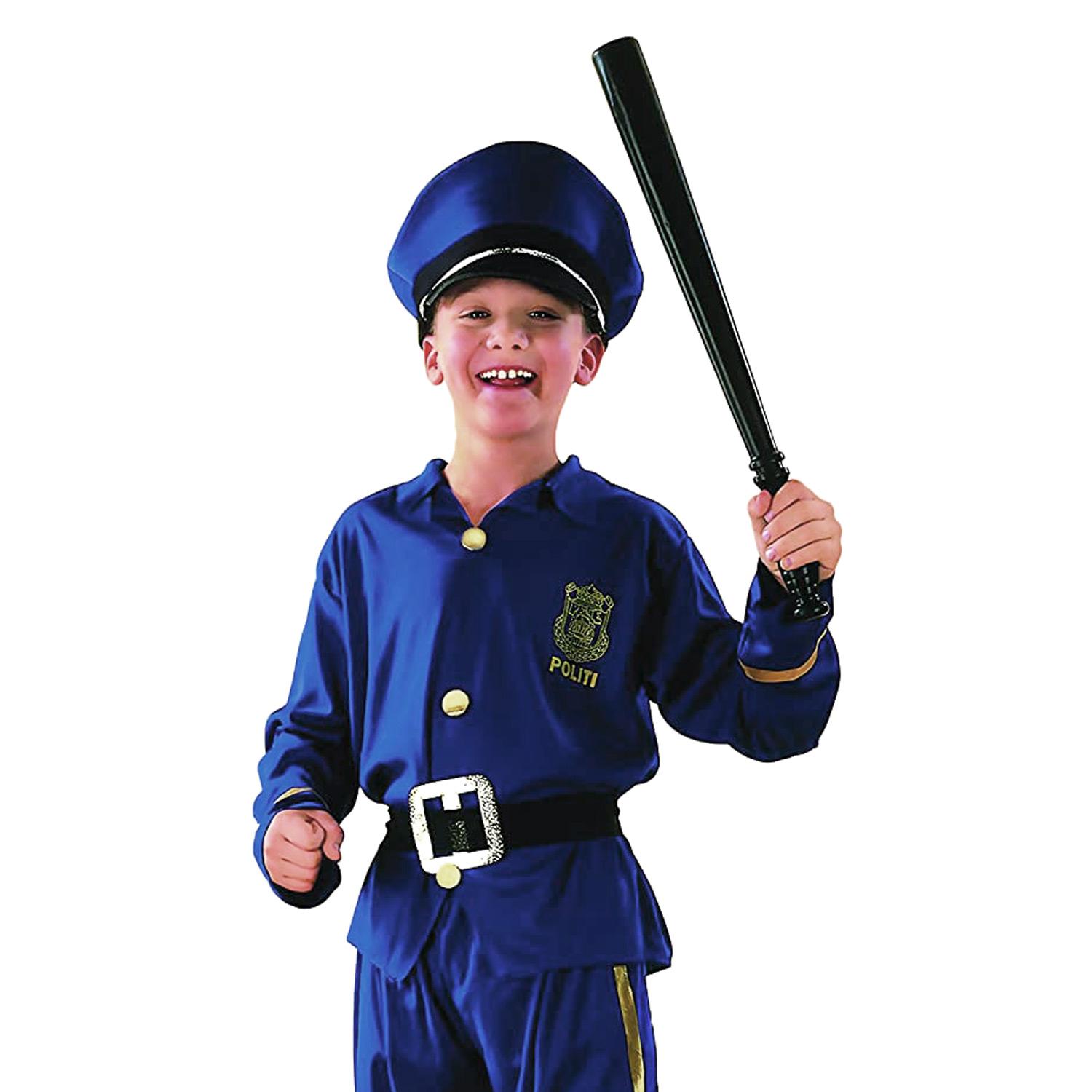 Costume Carnevale Travestimento Poliziotto Bambino Originale