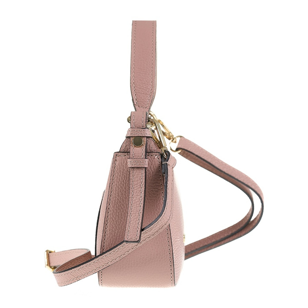 Borsa a spalla da donna Made in Italy - Modello Elowen - 100% pelle - 23.0 x 13.0 x 7.0 cm